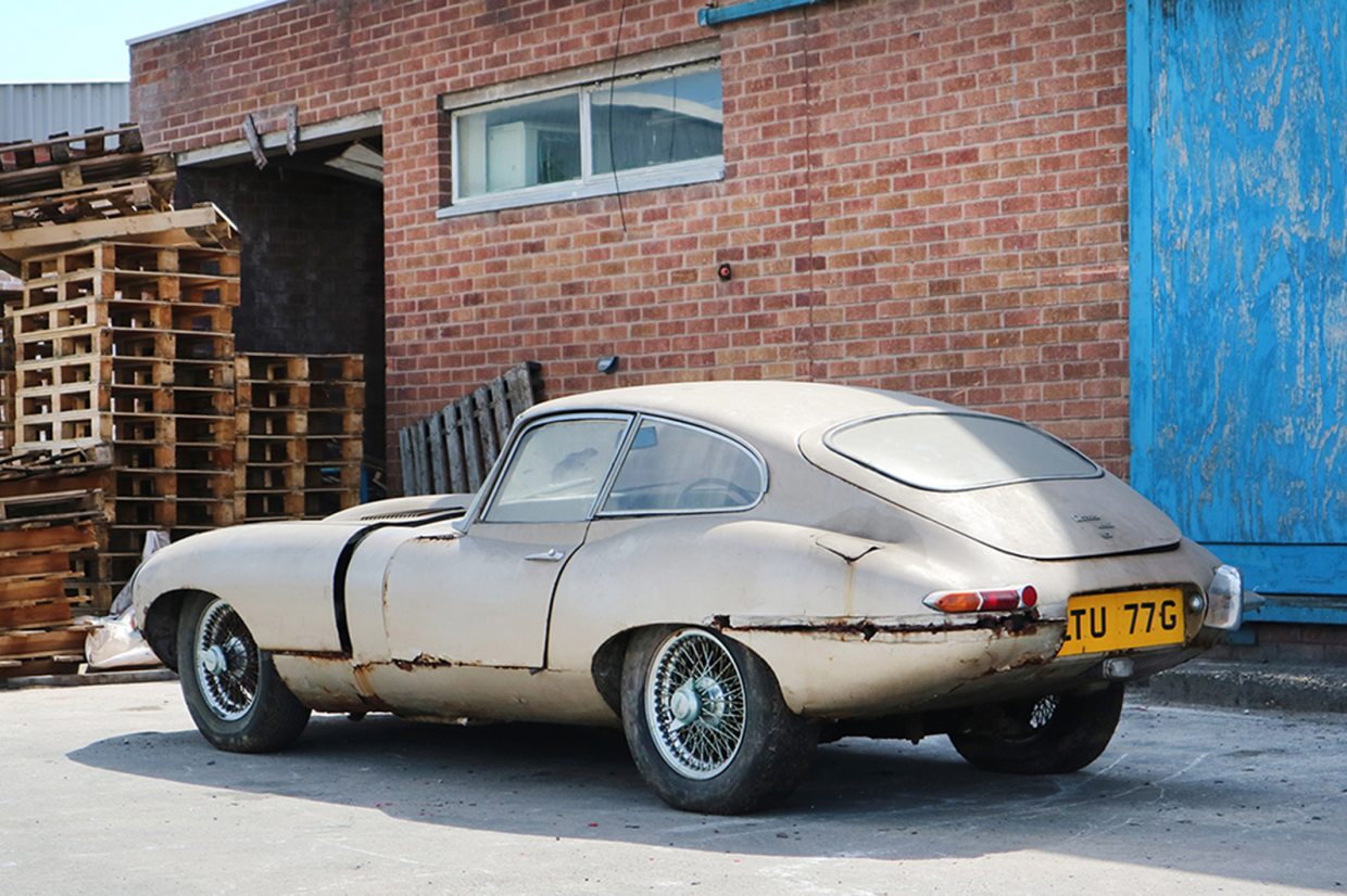 Barnfind Etype up for auction next month Classic & Sports Car